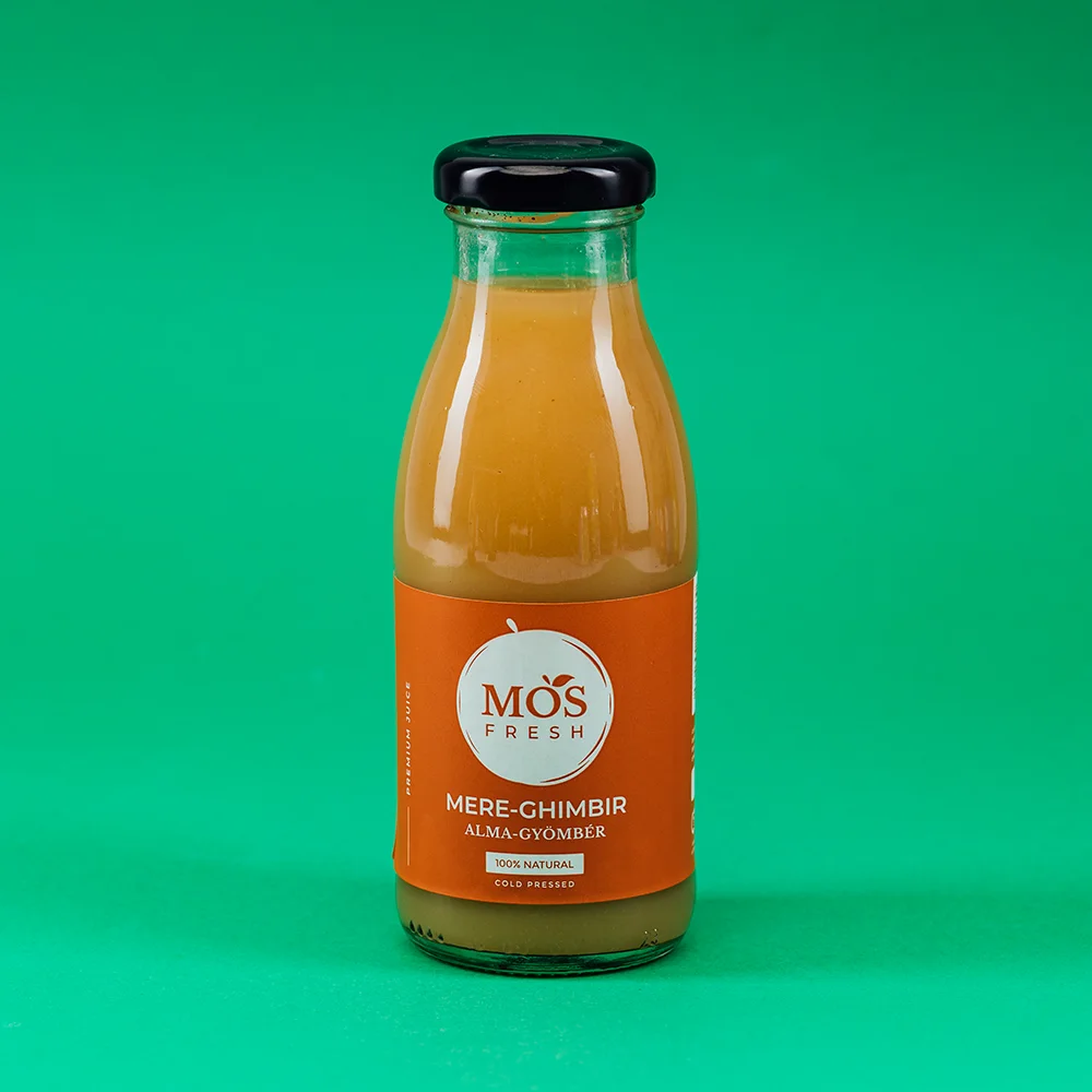 GYÖMBÉR-ALMA (250ml) - 100% natúr, hidegen préselt