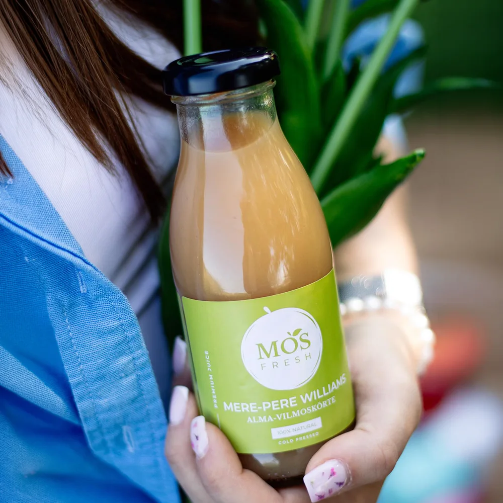 VILMOSKÖRTE-ALMA (250ml) - 100% natúr gyümölcslé, hidegen préselt - Image 3