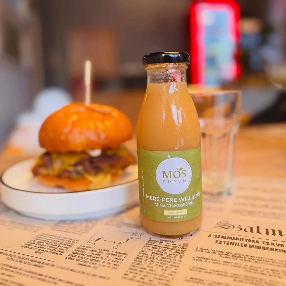 VILMOSKÖRTE-ALMA (250ml) - 100% natúr gyümölcslé, hidegen préselt - Image 5
