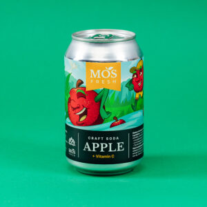 Băutură carbogazoasă – Mere (330 ml)