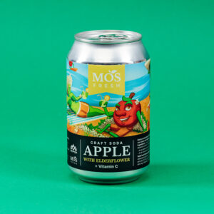 Băutură carbogazoasă – Mere & Soc (330 ml)